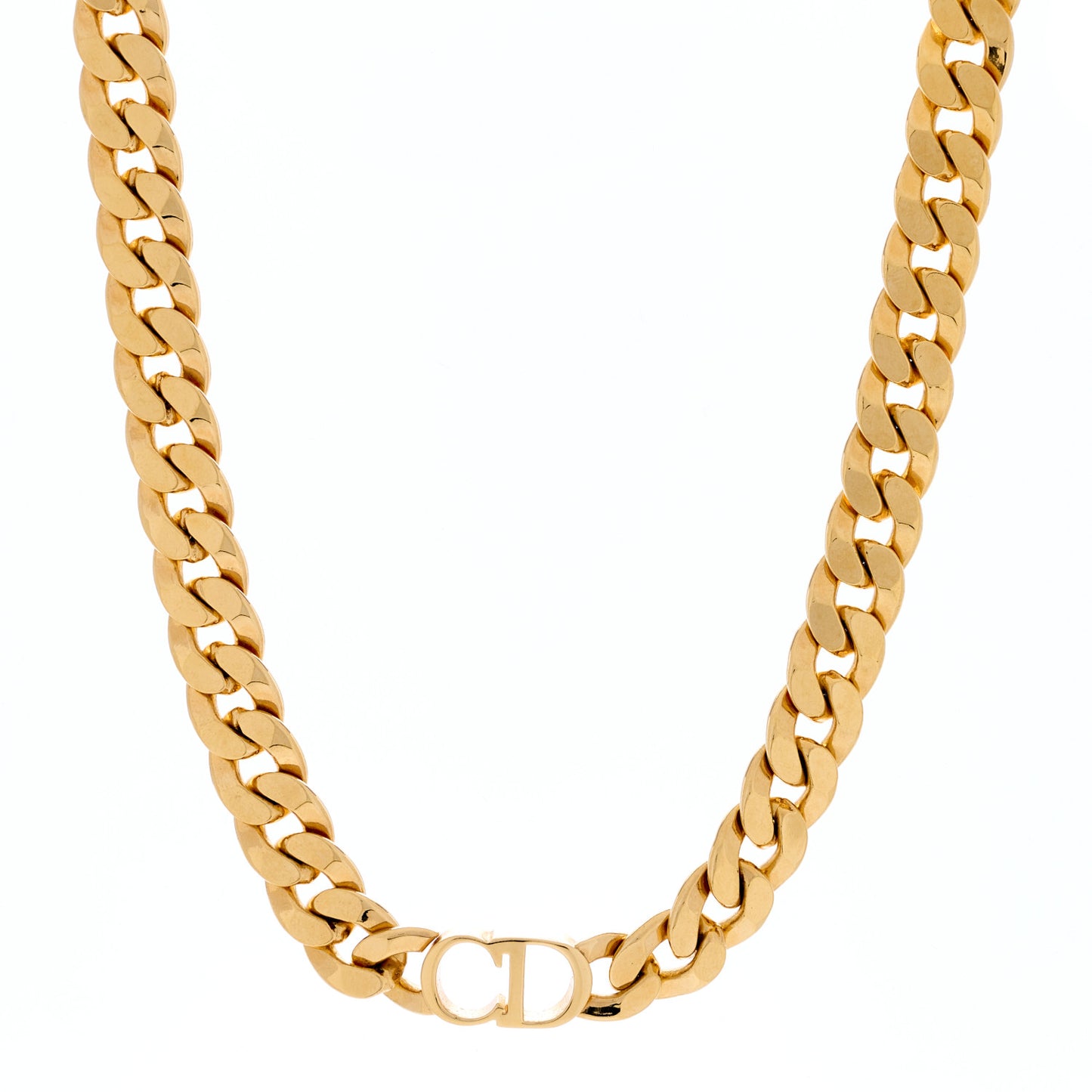 Metal Danseuse Etoile Chain Choker Necklace Gold