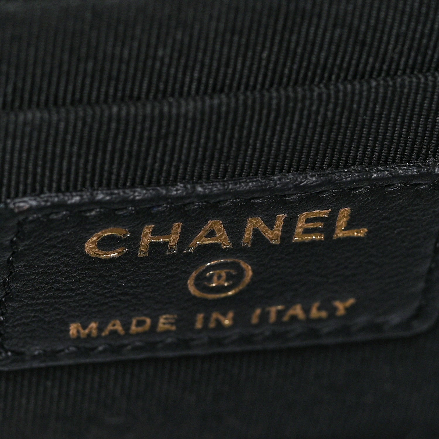 Chanel Lambskin Quilted Mini Trendy CC Chain Wallet Black 6 of 13