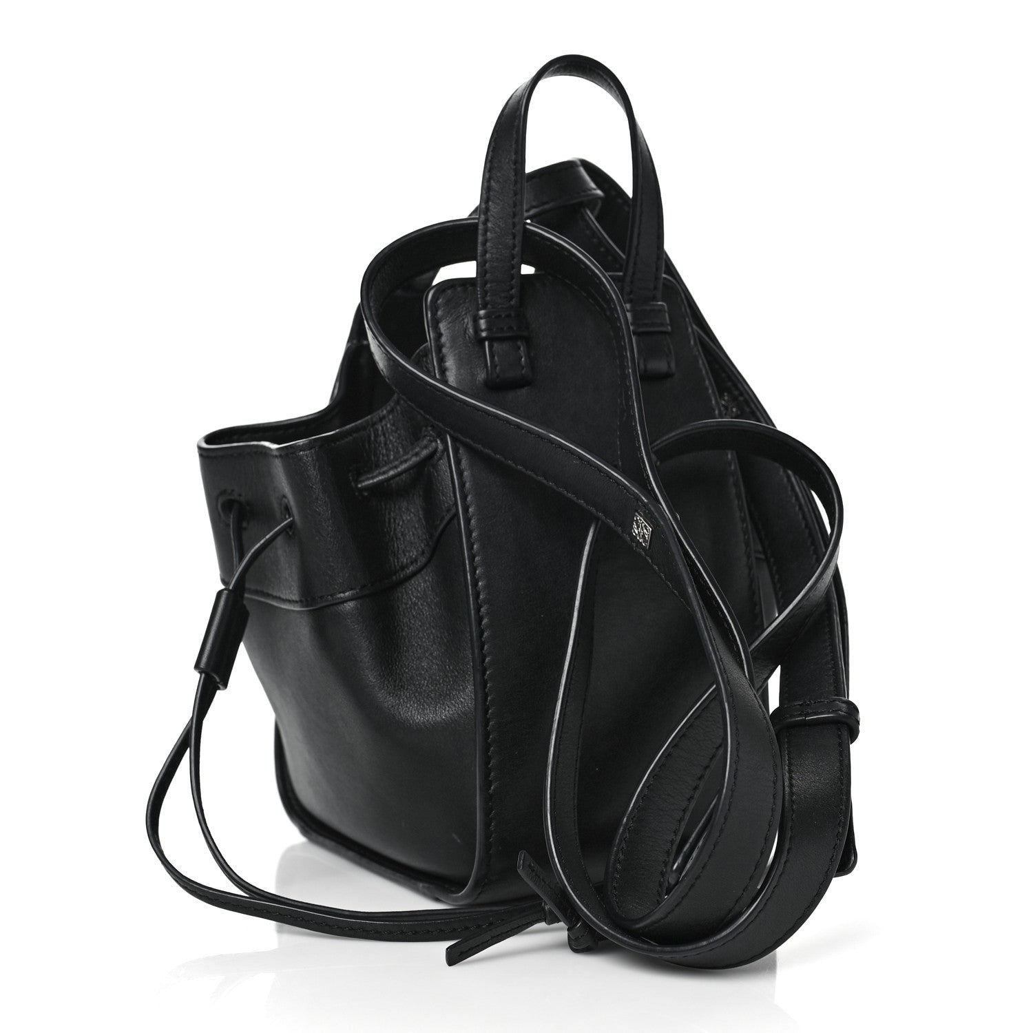 Loewe Calfskin Mini Hammock Shoulder Bag Black 2 of 8