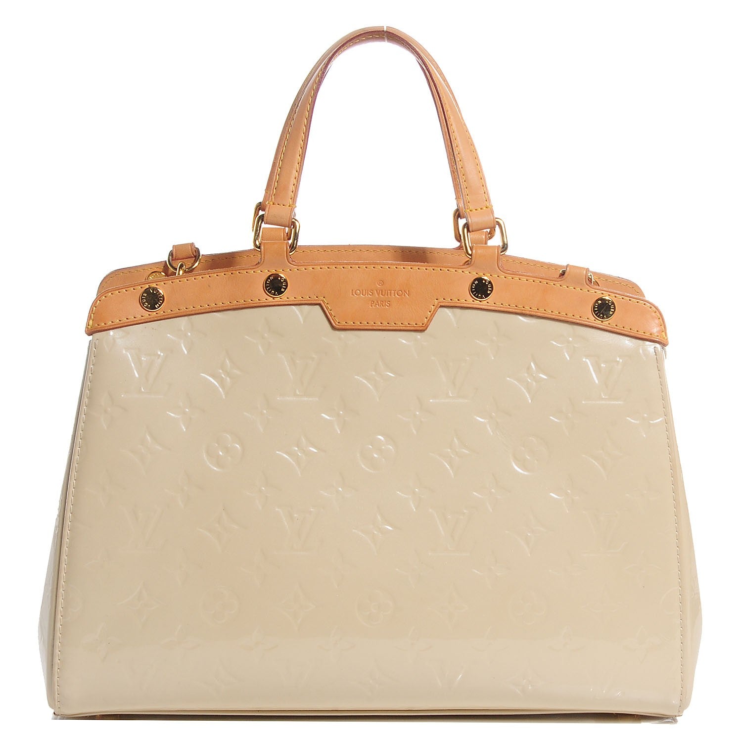 Louis Vuitton Vernis Brea MM Blanc Corail 1 of 7