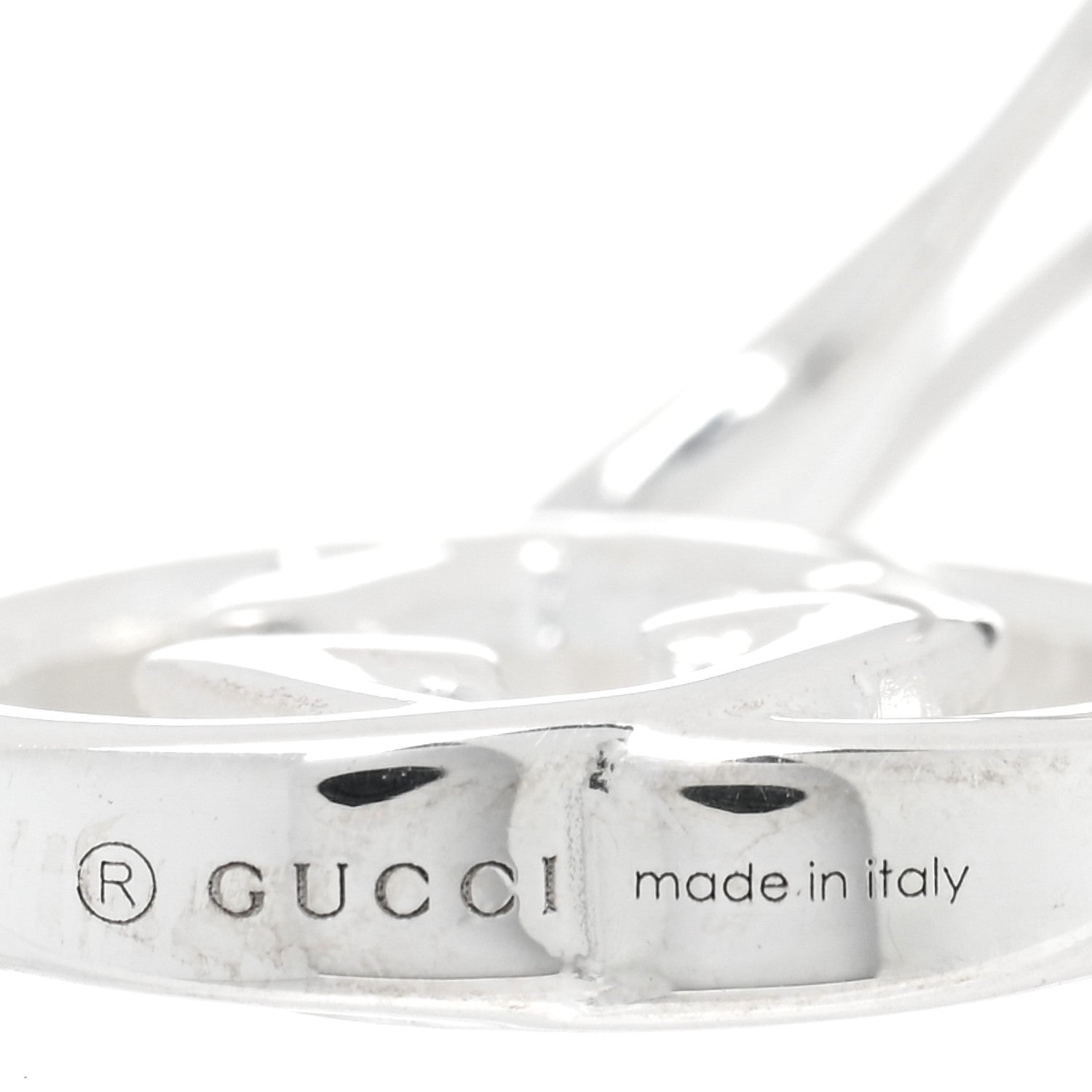 Gucci Sterling Silver Britt Drop Earrings 4 of 5