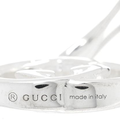 Gucci Sterling Silver Britt Drop Earrings 4 of 5