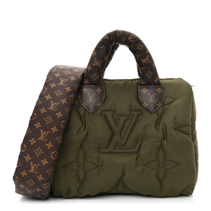 Louis Vuitton Econyl Mini Monogram Pillow Speedy Bandouliere 25 Khaki 1 of 7