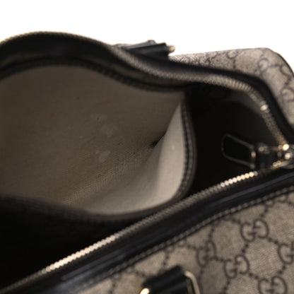 Gucci GG Plus Monogram Tattoo Heart Medium Joy Boston Dark Brown 6 of 16