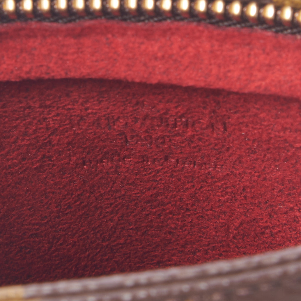 Monogram Partition Wristlet