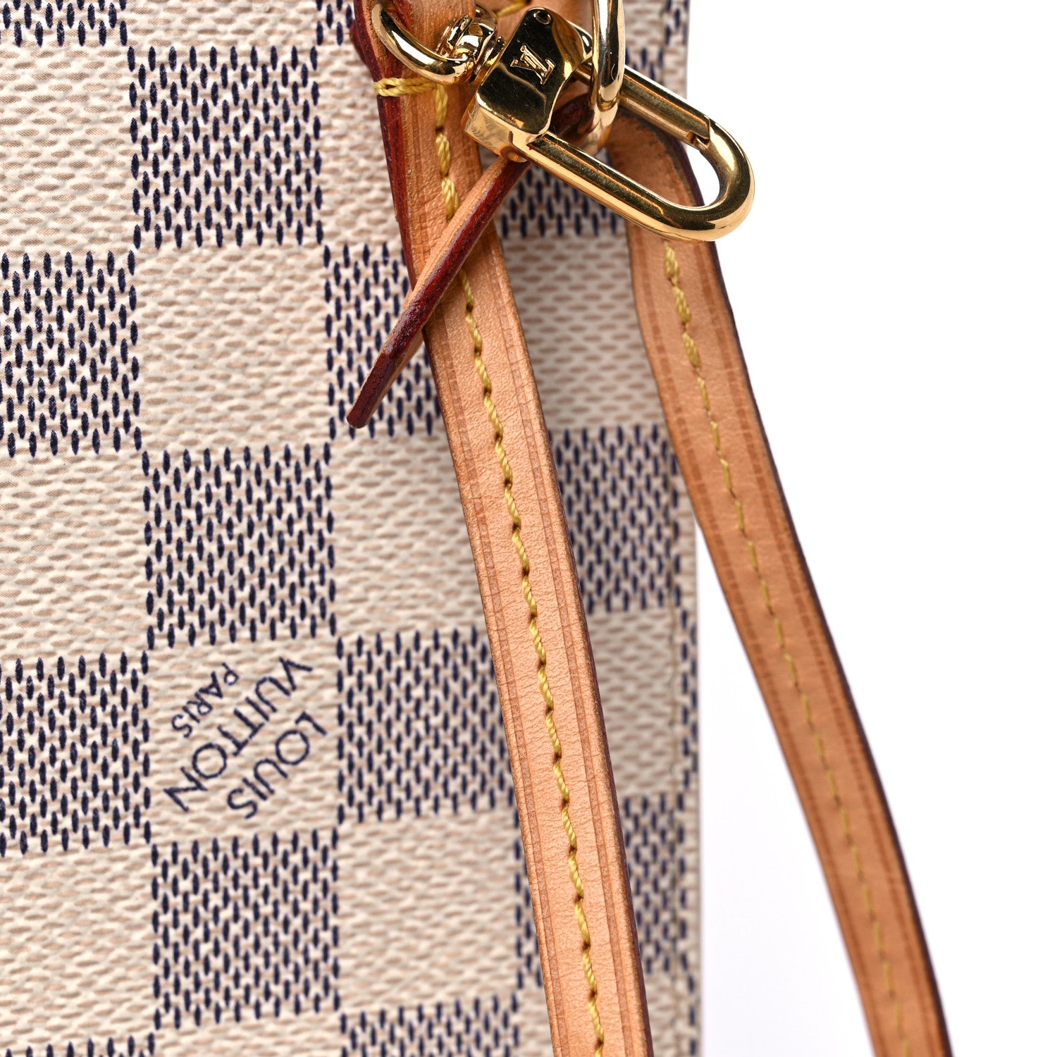 Louis Vuitton Damier Azur Neverfull MM GM Pochette 13 of 13