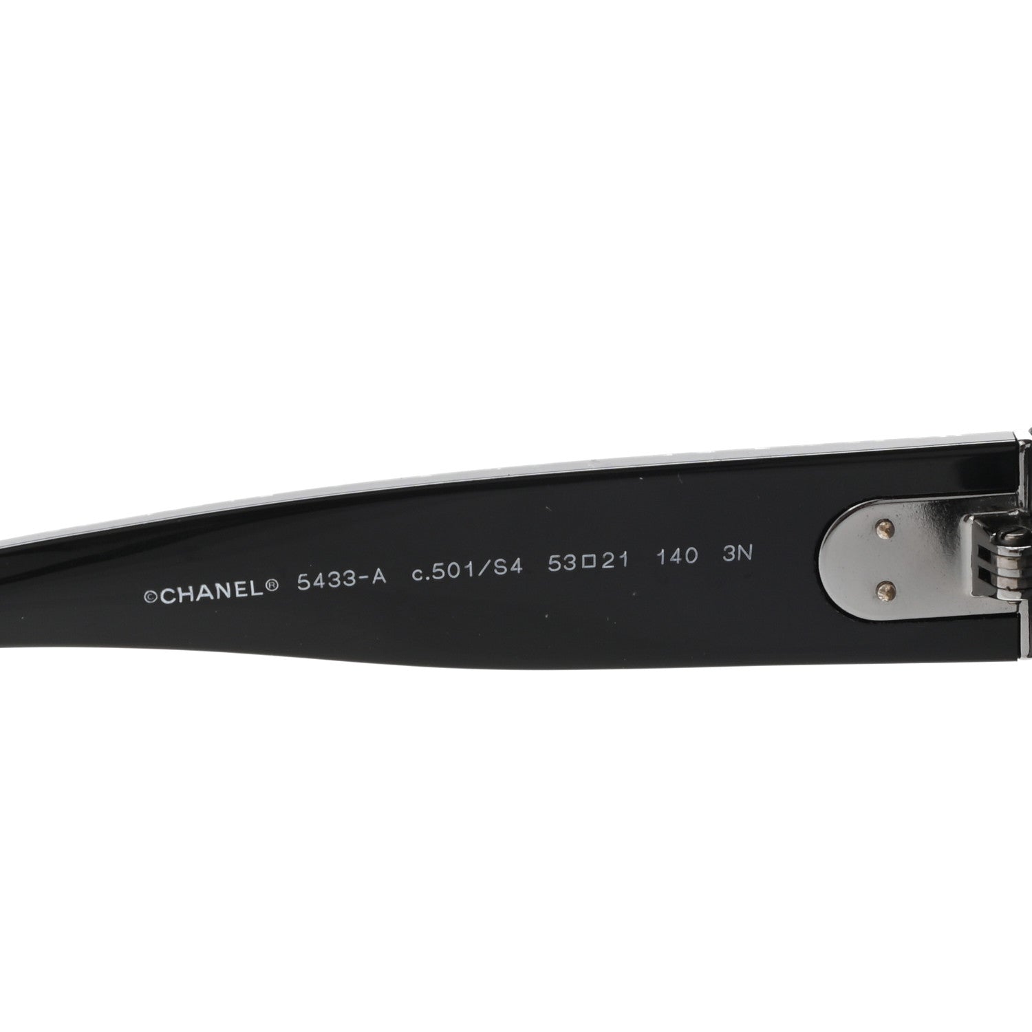 Chanel Acetate Pantos Sunglasses 5433 Black 5 of 8