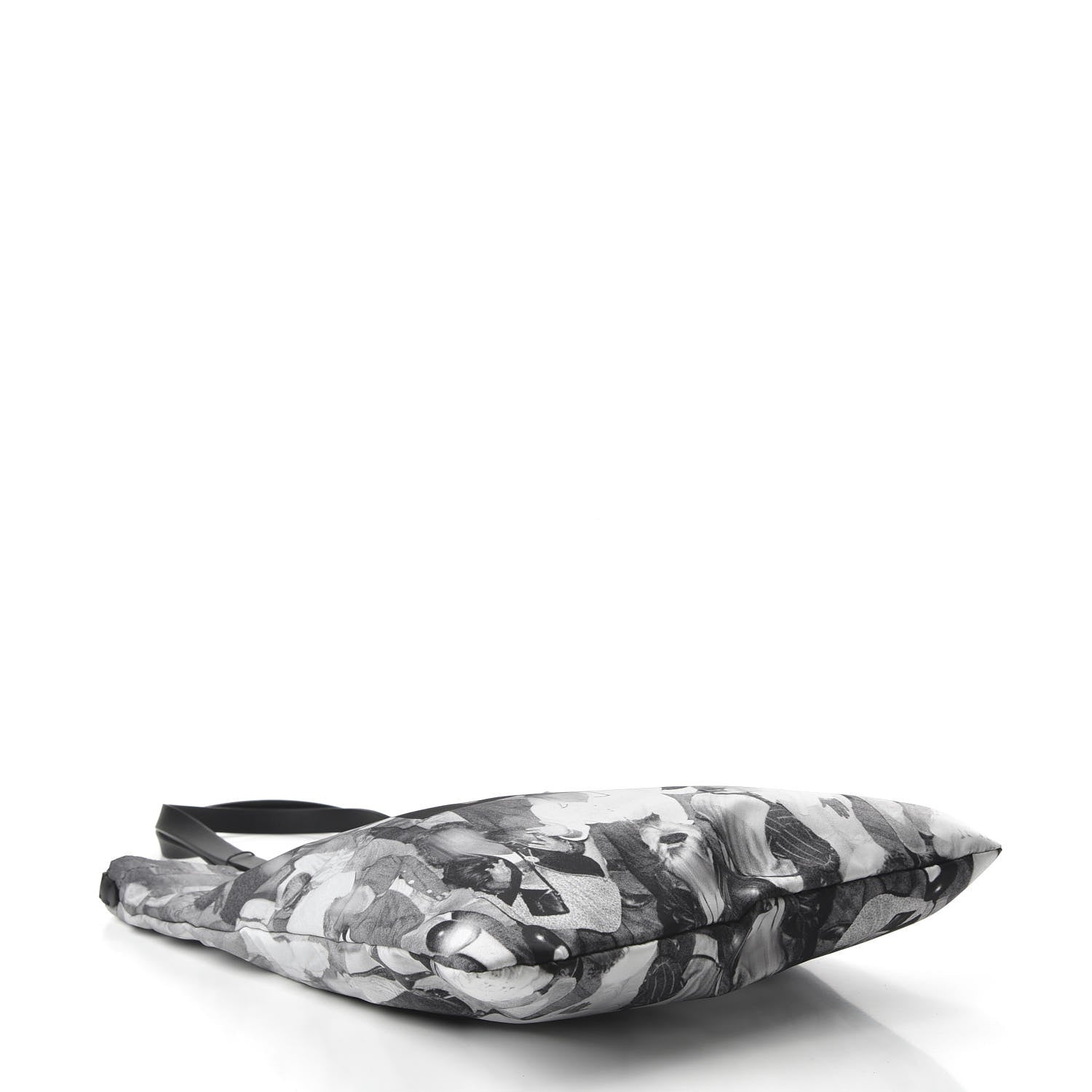 Burberry Nylon Rave Print Flat Tote Bag Black 4 of 9