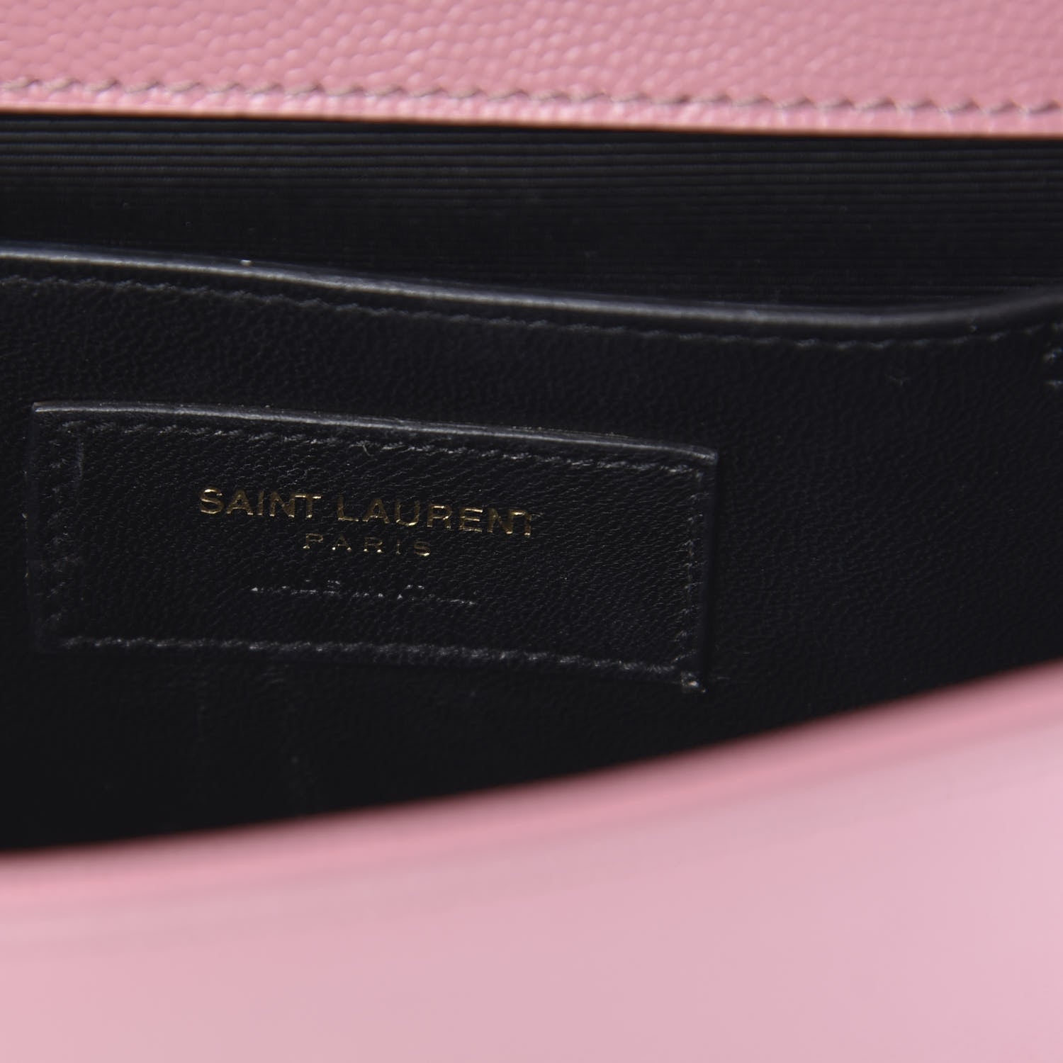 Saint Laurent Grain De Poudre Small Classic Monogram Kate Satchel Old Rose 6 of 14