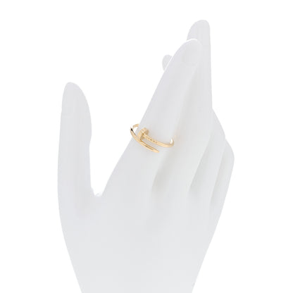 Cartier 18K Yellow Gold Small Juste Un Clou Ring 53 6.5 2 of 5