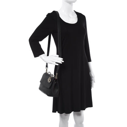 Christian Dior Bullcalf Mini Be Dior Flap Black Rose Indien 3 of 13