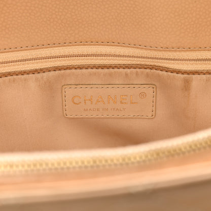 Chanel Caviar Quilted Grand Shopping Tote GST Beige Clair 7 of 11