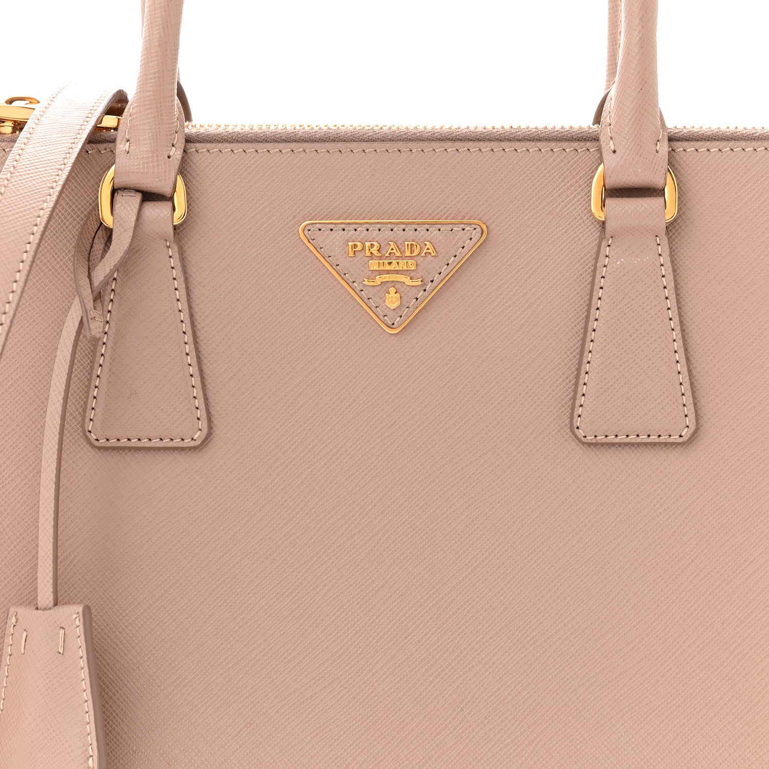 Prada Saffiano Lux Small Galleria Double Zip Tote Cammeo 8 of 17