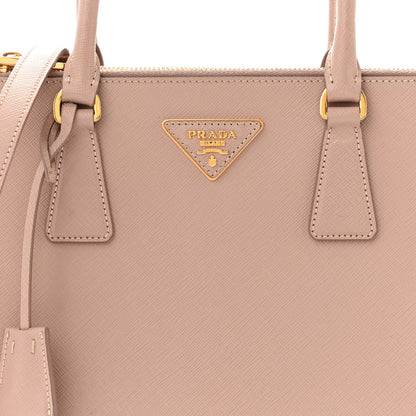 Prada Saffiano Lux Small Galleria Double Zip Tote Cammeo 8 of 17