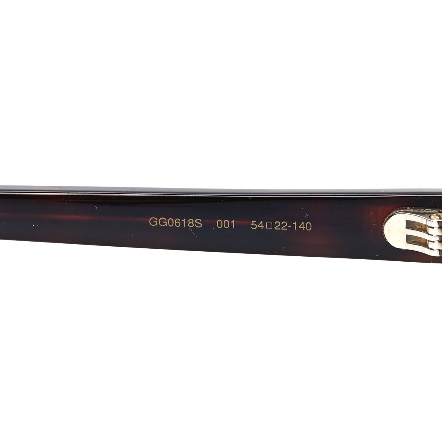 Gucci Acetate Crystal Round Sunglasses GG0618S Tortoiseshell 6 of 6