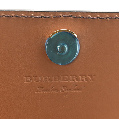 Burberry Derby Calfskin House Check Hampshire Crossbody Tan 6 of 9