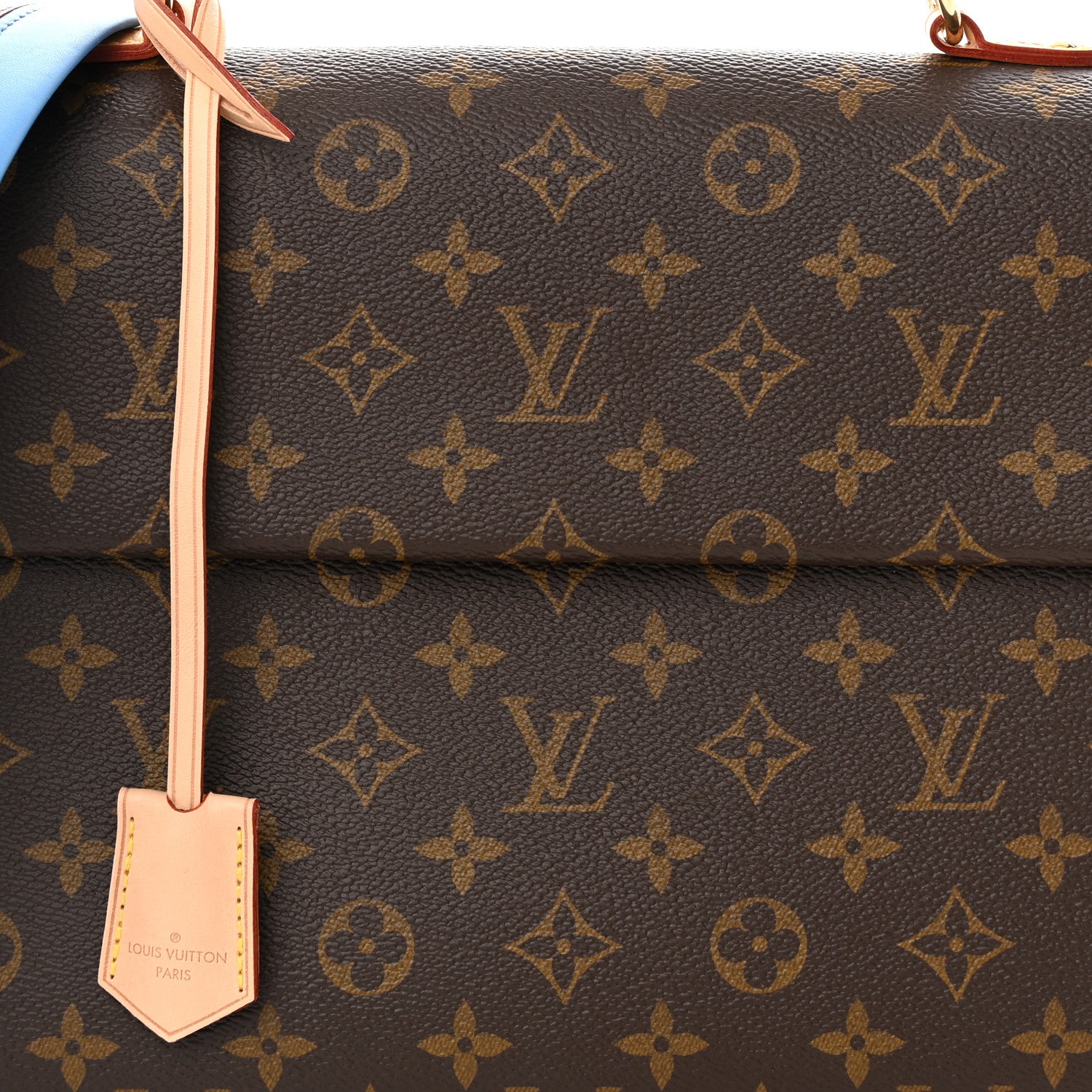 Louis Vuitton Monogram Cluny MM Blue Glacial 8 of 11
