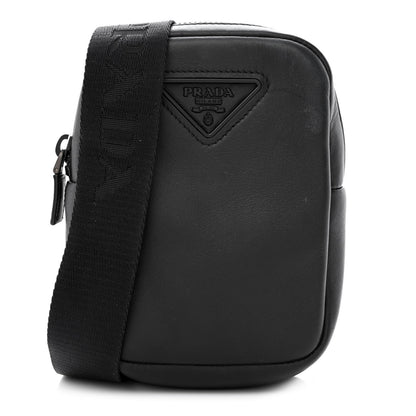 Prada Tessuto Nappa Phone Case Crossbody Black 1 of 11