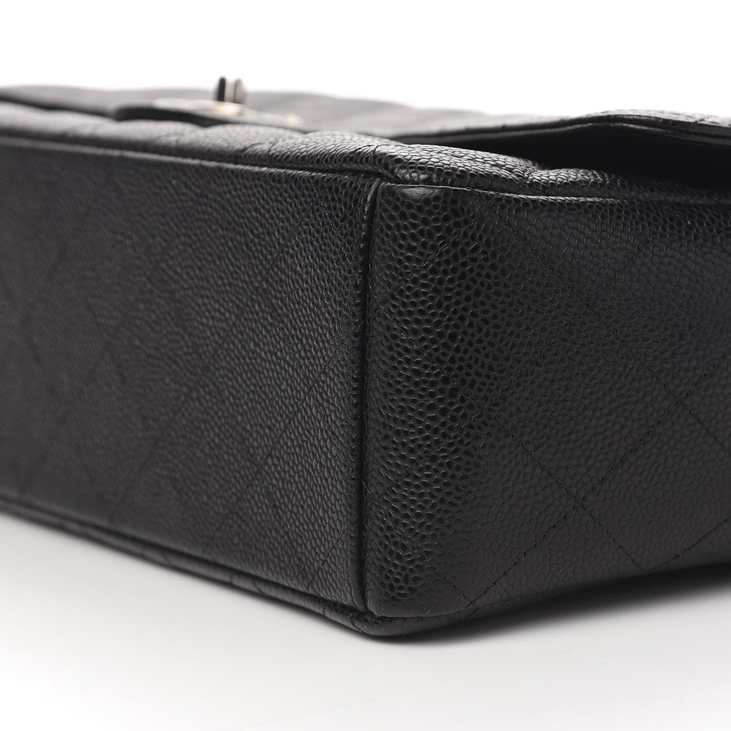Chanel Caviar Quilted Maxi Double Flap Black 9 of 11