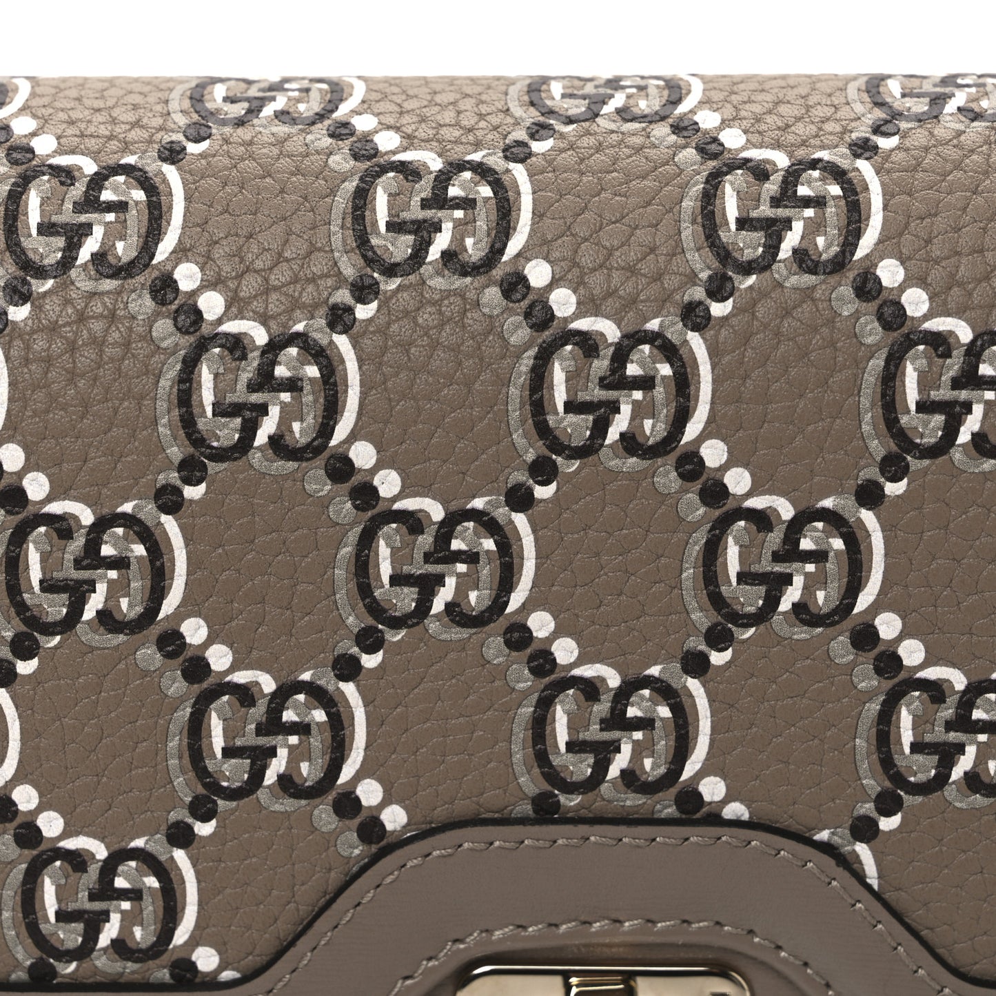 GG Shadow Monogram Small Luce Shoulder Bag Beige