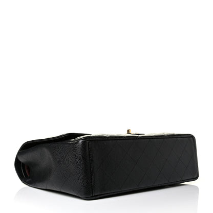 Chanel Caviar Quilted Maxi Double Flap Black 6 of 18