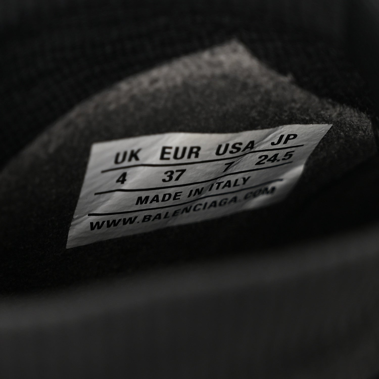 Balenciaga Knit Womens Speed Lace Up Graffiti Sneakers 37 Black White 8 of 10