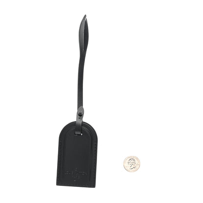 Louis Vuitton Calfskin Luggage Tag Black 2 of 3