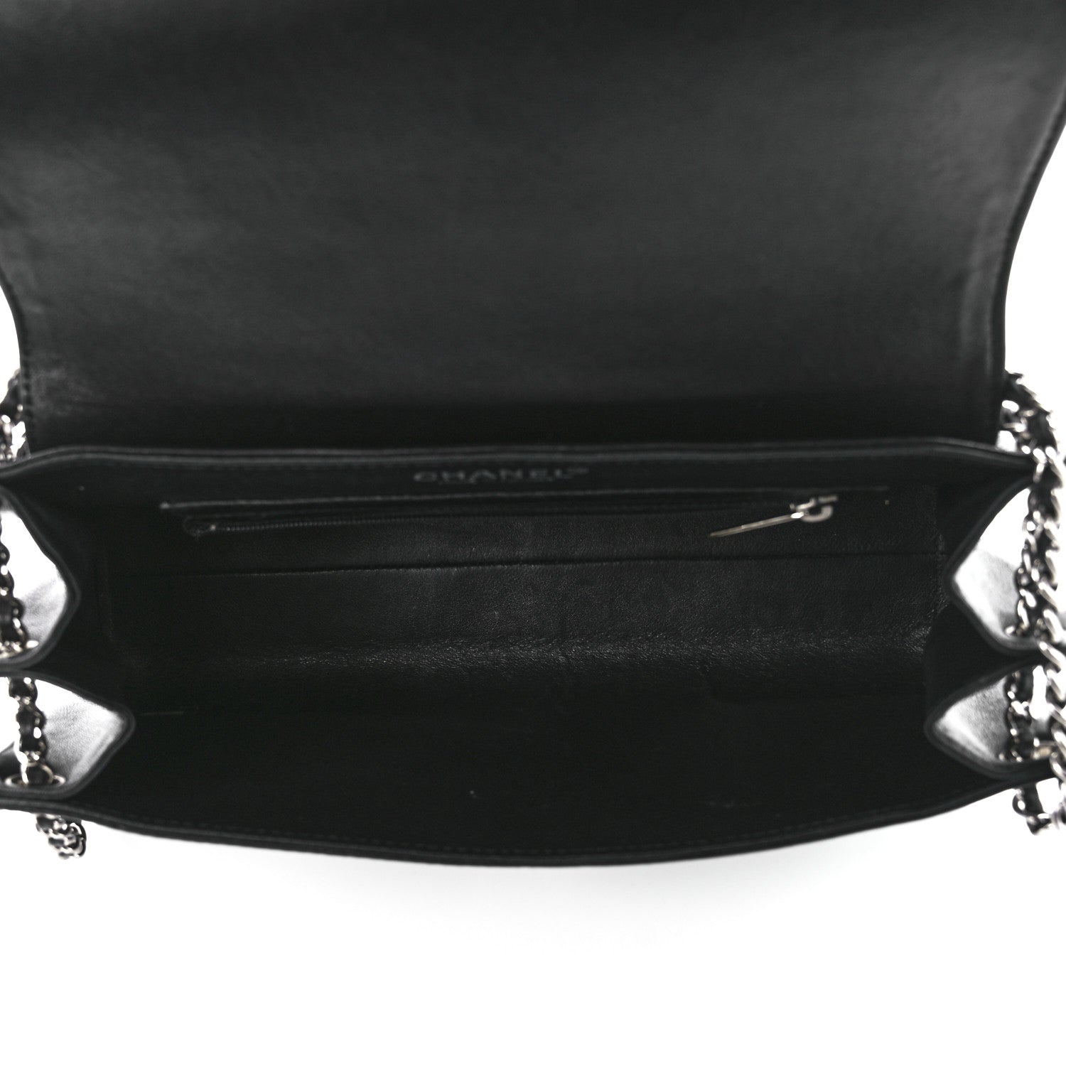 Chanel Lambskin Vertical Quilted Accordion Reissue Flap Black 5 of 11