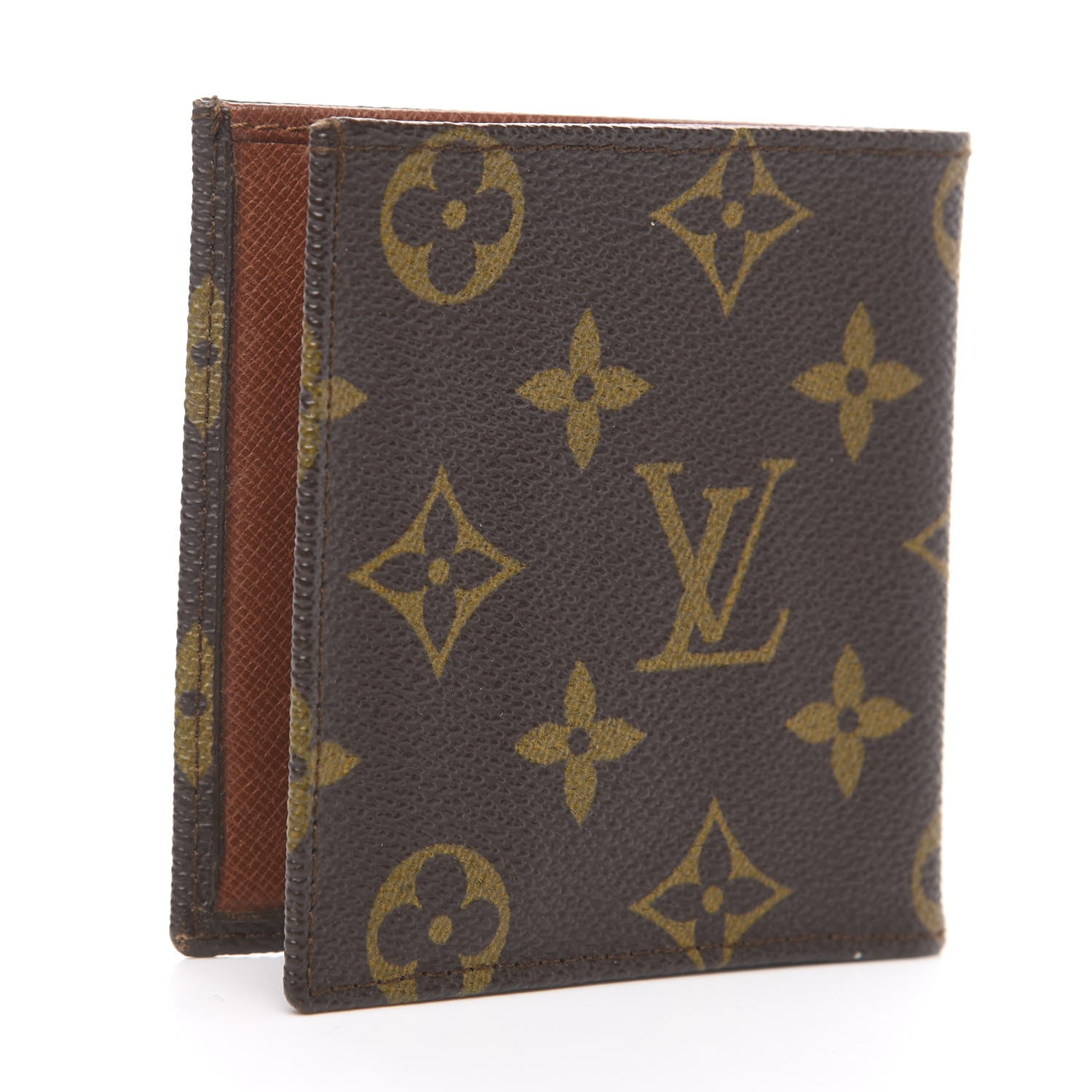 Louis Vuitton Monogram Billfold Wallet 6 Credit Card Slots 3 of 7