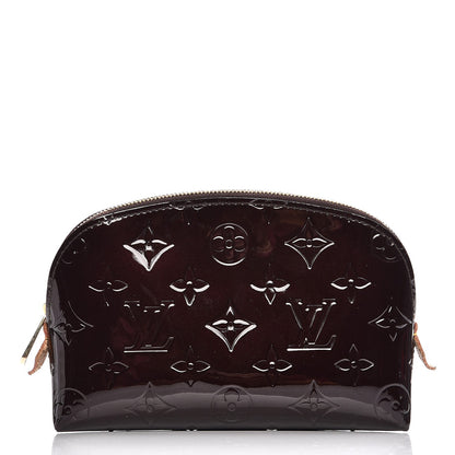 Louis Vuitton Vernis Cosmetic Pouch Amarante 1 of 10