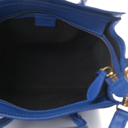 Celine Smooth Calfskin Nano Luggage Royal Blue 5 of 14