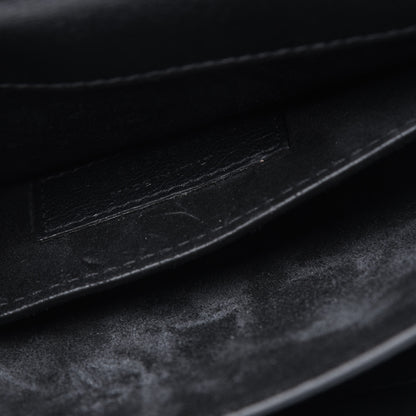 Saint Laurent Calfskin Medium Monogram Sunset Black 7 of 14