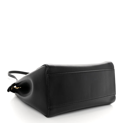 Fendi Nappa Mini Peekaboo Iconic Satchel Black 4 of 10