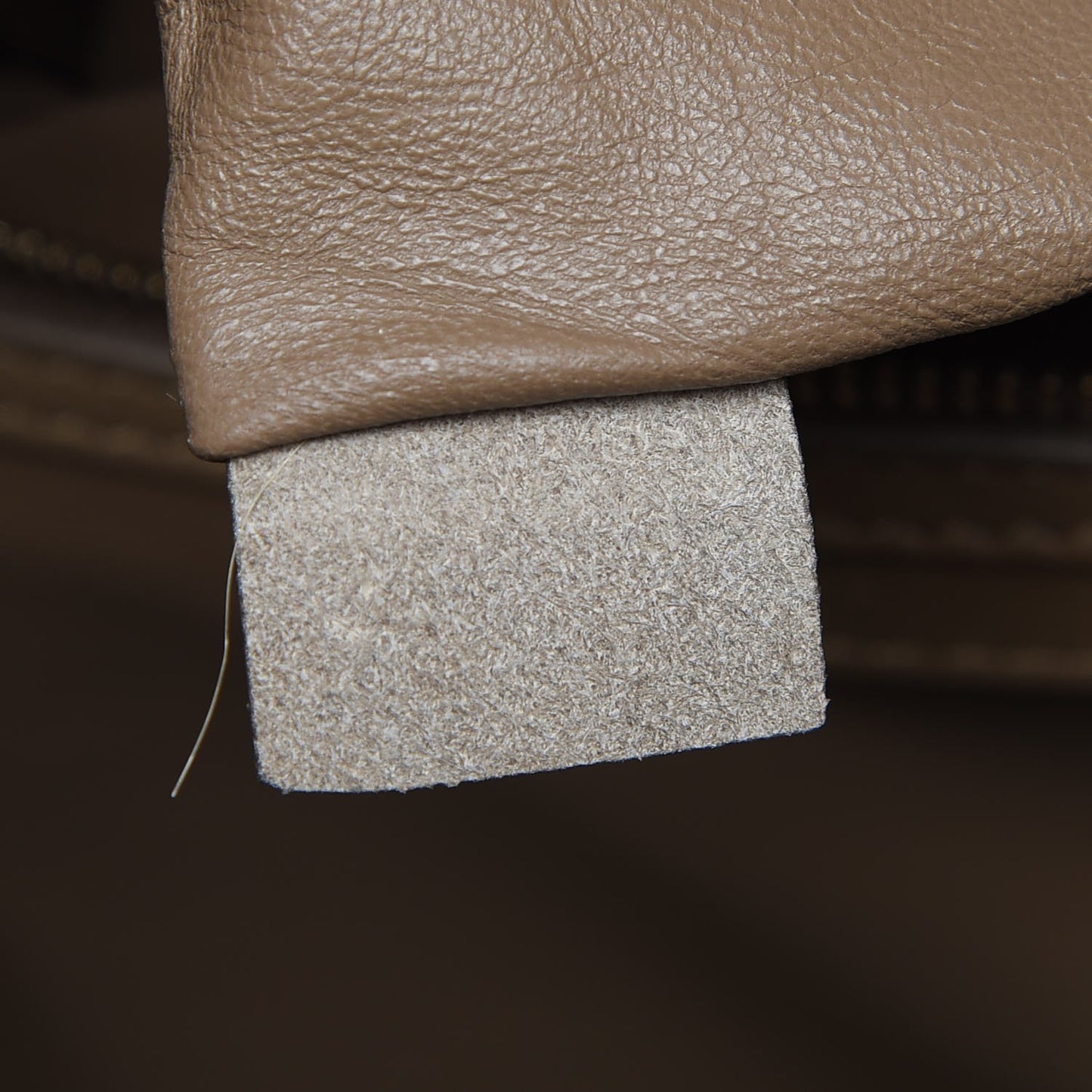 Smooth Calfskin Mini Luggage Camel