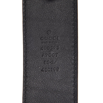 Gucci Calfskin Double G 40mm Belt 85 34 Black 7 of 7