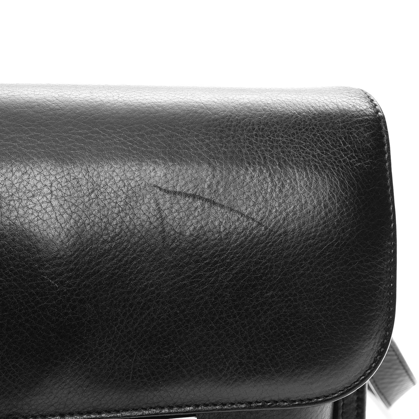 Calfskin PS11 Classic Shoulder Bag Black