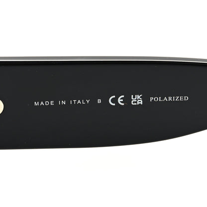 Chanel Acetate Rectangle Sunglasses 5488 Black 6 of 8