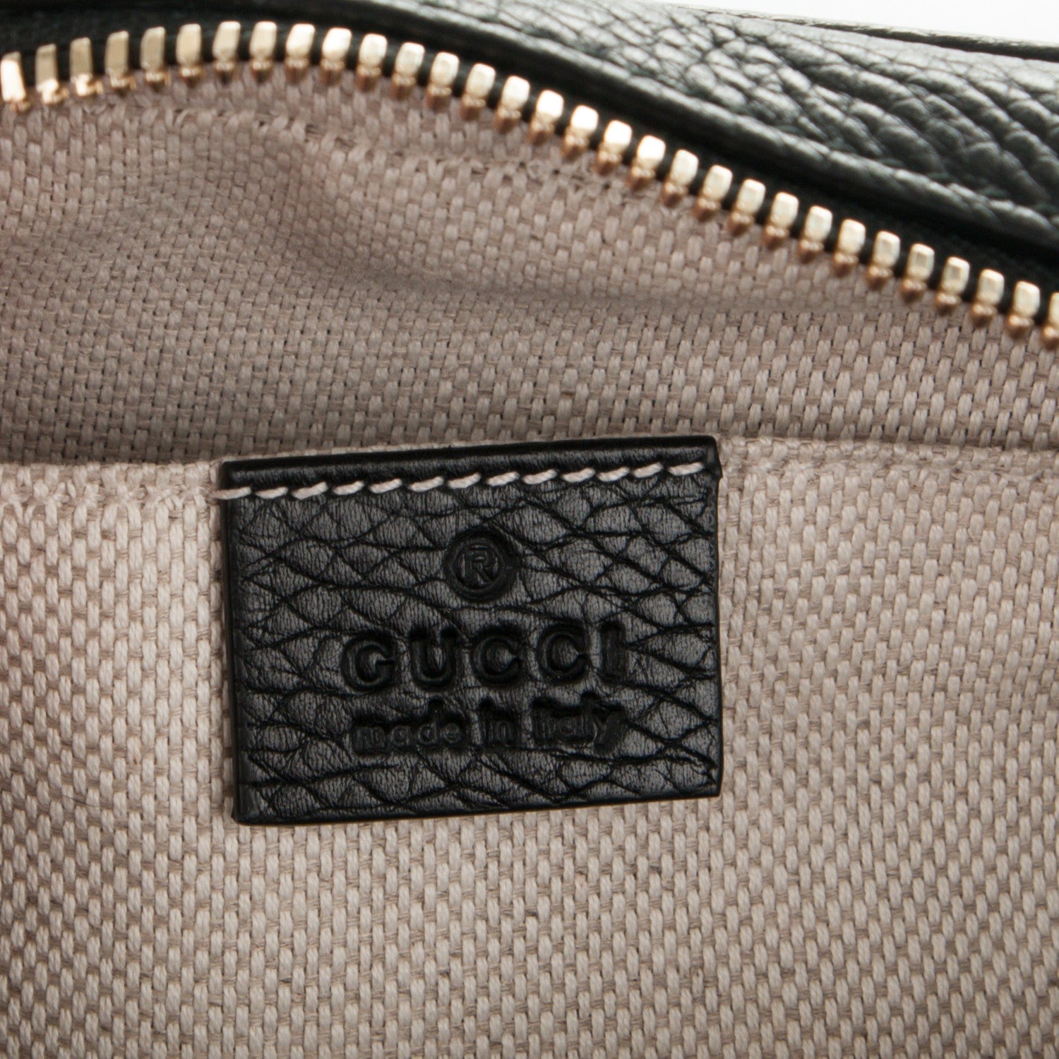 Gucci Pebbled Calfskin Small Soho Disco Bag Black 6 of 7