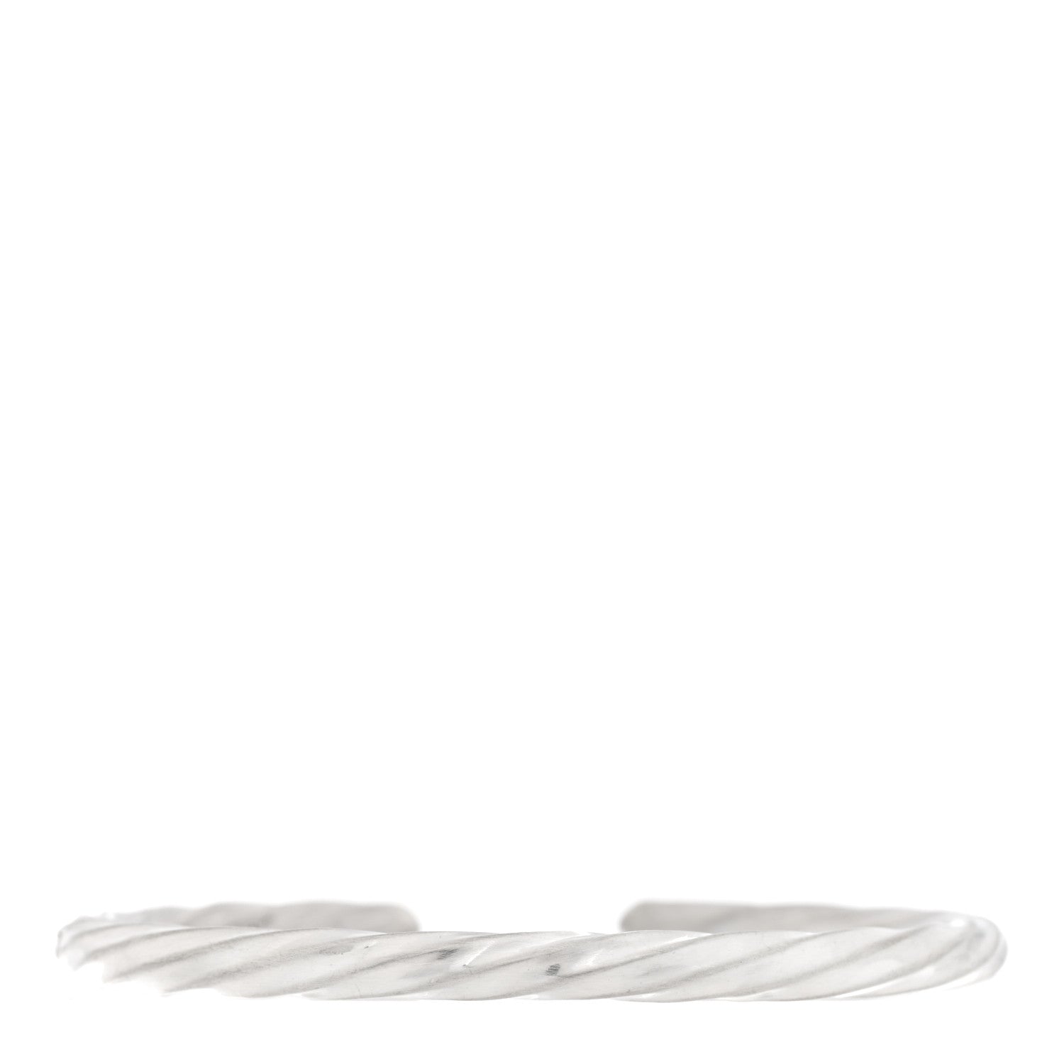 David Yurman Sterling Silver 6mm DY Helios Cuff Bracelet 1 of 3