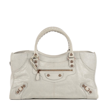 Balenciaga Agneau Giant 12 Rose Gold Hardware Part Time Gris Ciment 1 of 13