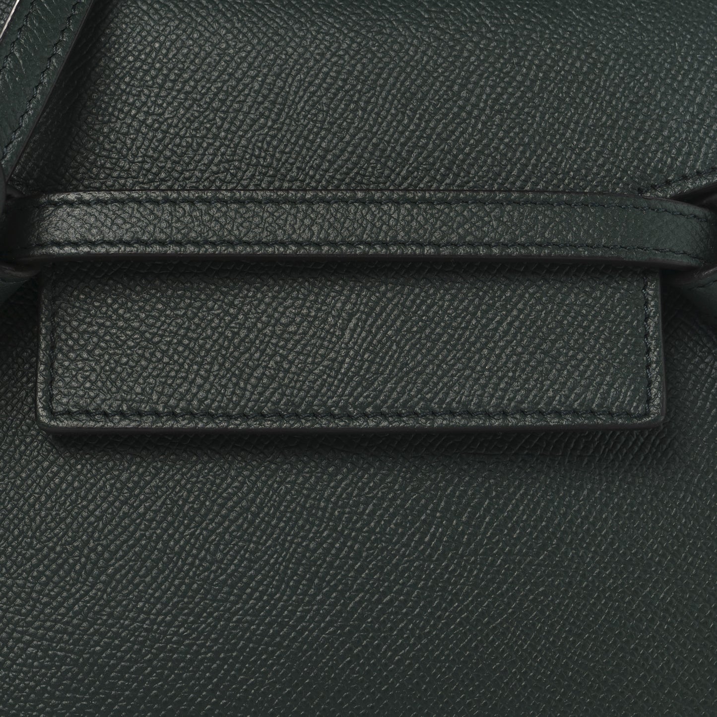 Grained Calfskin Nano Belt Bag Amazone