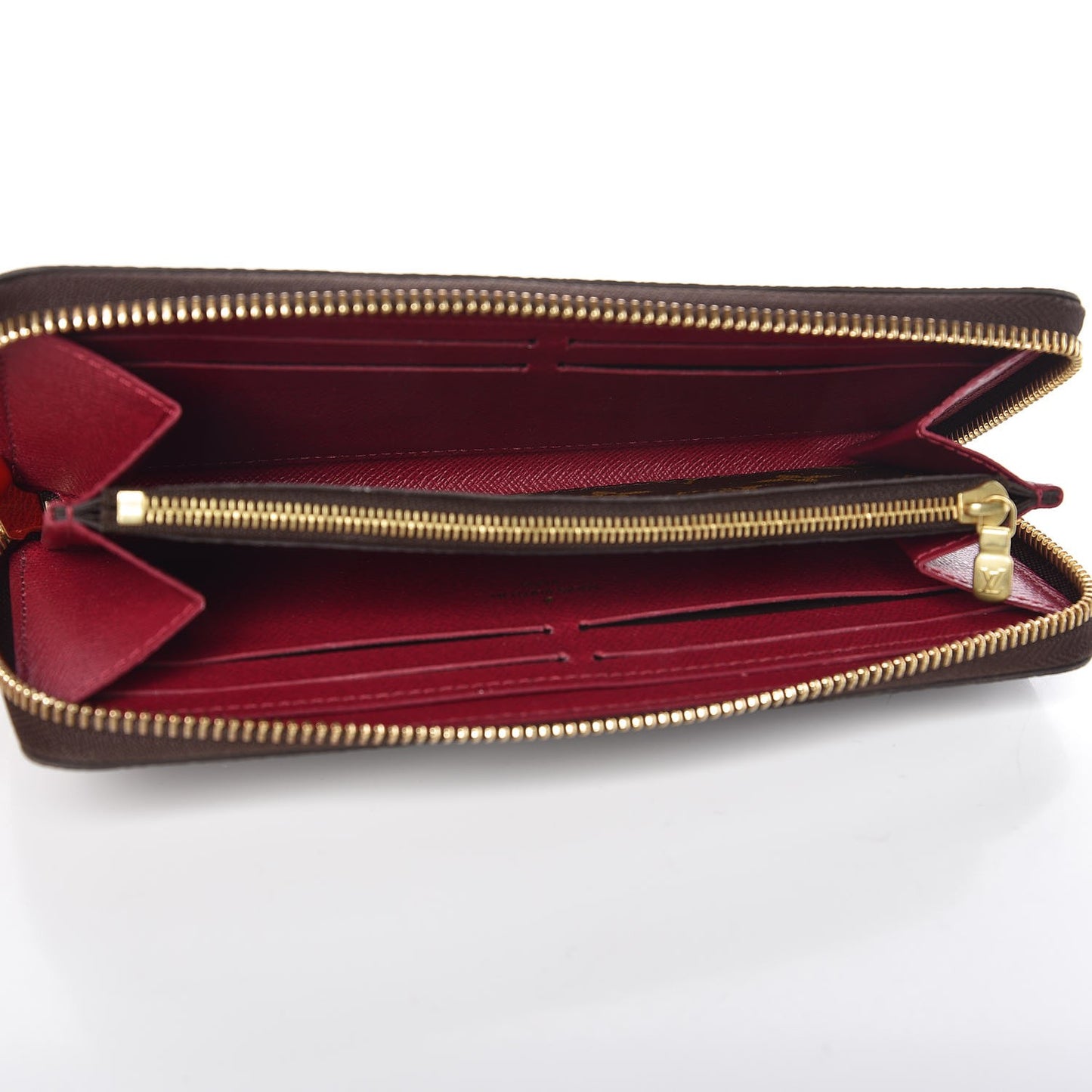 Monogram Clemence Wallet Fuchsia