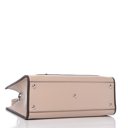 Fendi Vitello Century Opaco F is Fendi Bi-Color Regular Runaway Satchel Soap Moresco 4 of 11