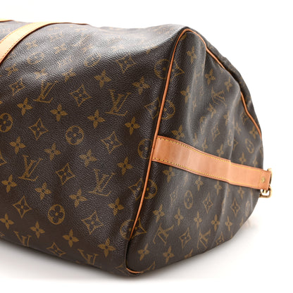 Louis Vuitton Monogram Keepall Bandouliere 55 9 of 10