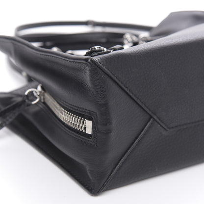 Balenciaga Veau Papier A6 Zip Around Tote Black 7 of 11