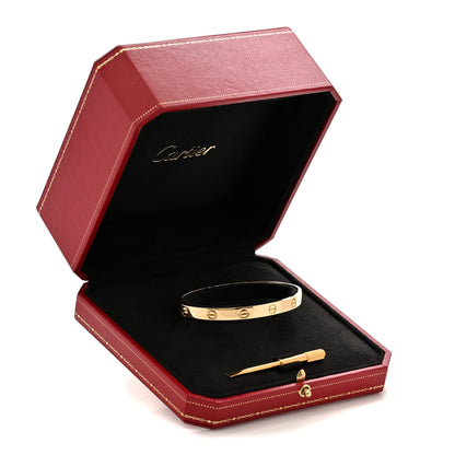 Cartier 18K Yellow Gold LOVE Bracelet 18 7 of 7