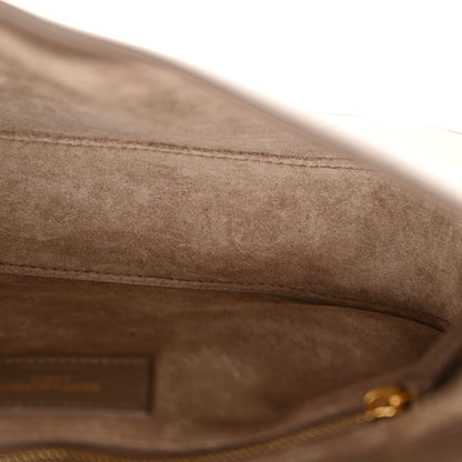 Saint Laurent Smooth Calfskin Le 5 A 7 Hobo Taupe 12 of 14