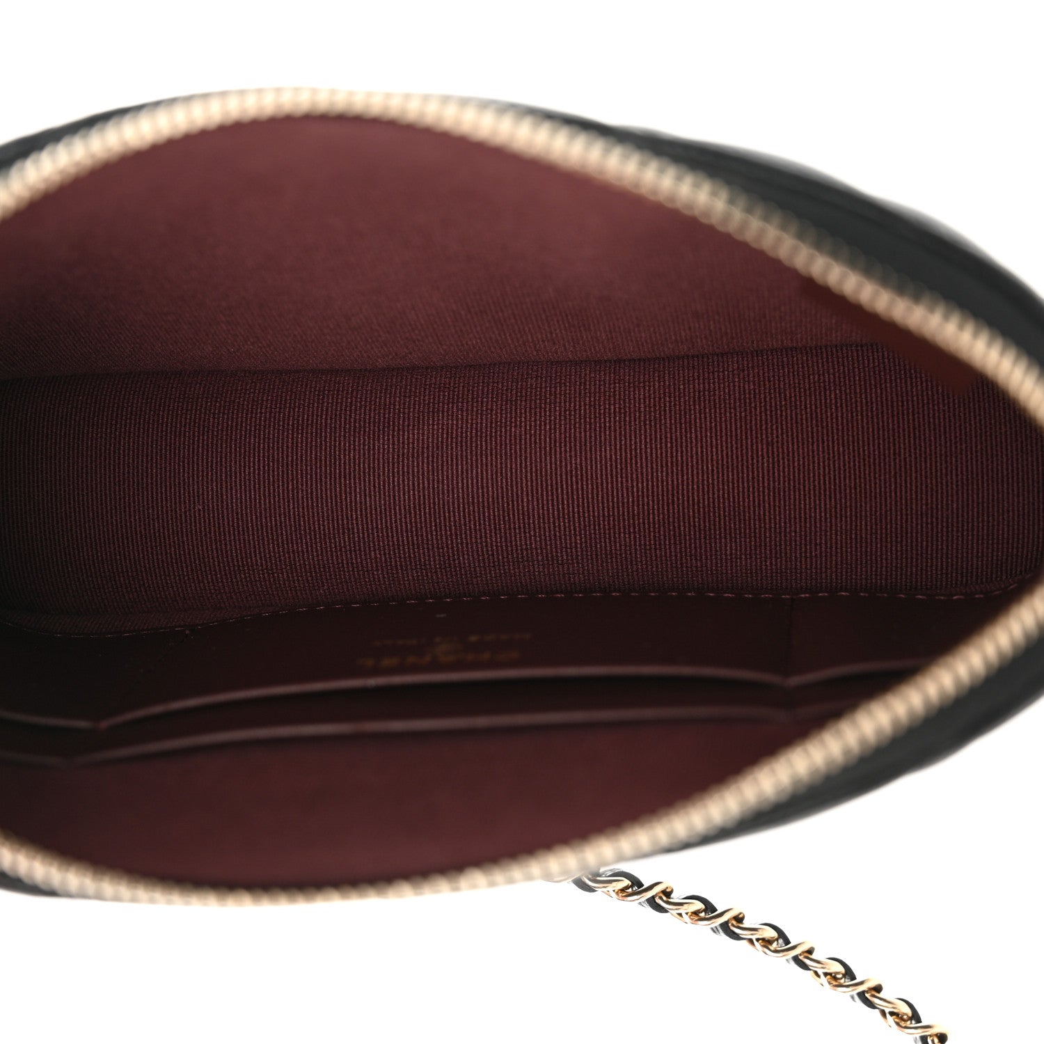 Chanel Caviar Quilted Classic Clutch With Chain Black 5 of 12