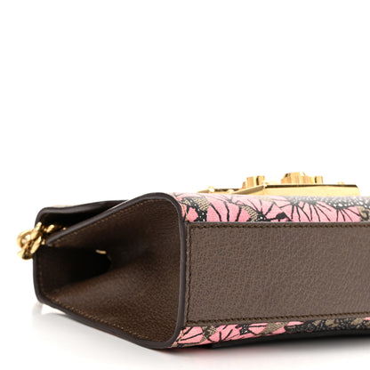 Gucci GG Supreme Monogram Bengal Small Padlock Shoulder Bag Beige Pink 9 of 10