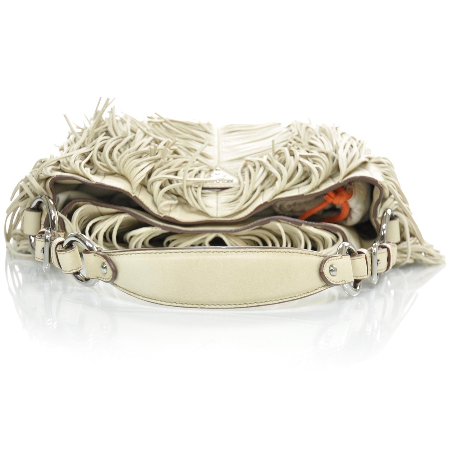 Nappa Fringe Hobo Cera